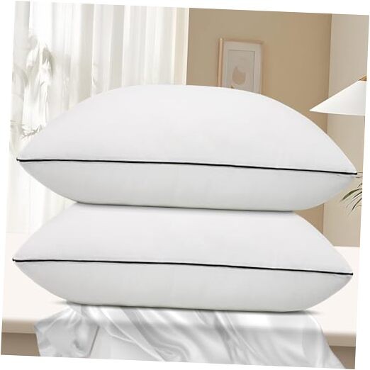 Hotel Collection Bed Pillows for Sleeping 2 Pack Standard Standard (Pack of 2)