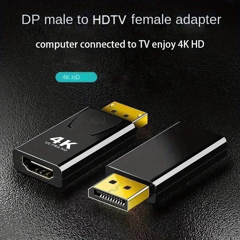 4K Display Port to HDMI Male Female Adapter Converter DisplayPort DP to HDMI