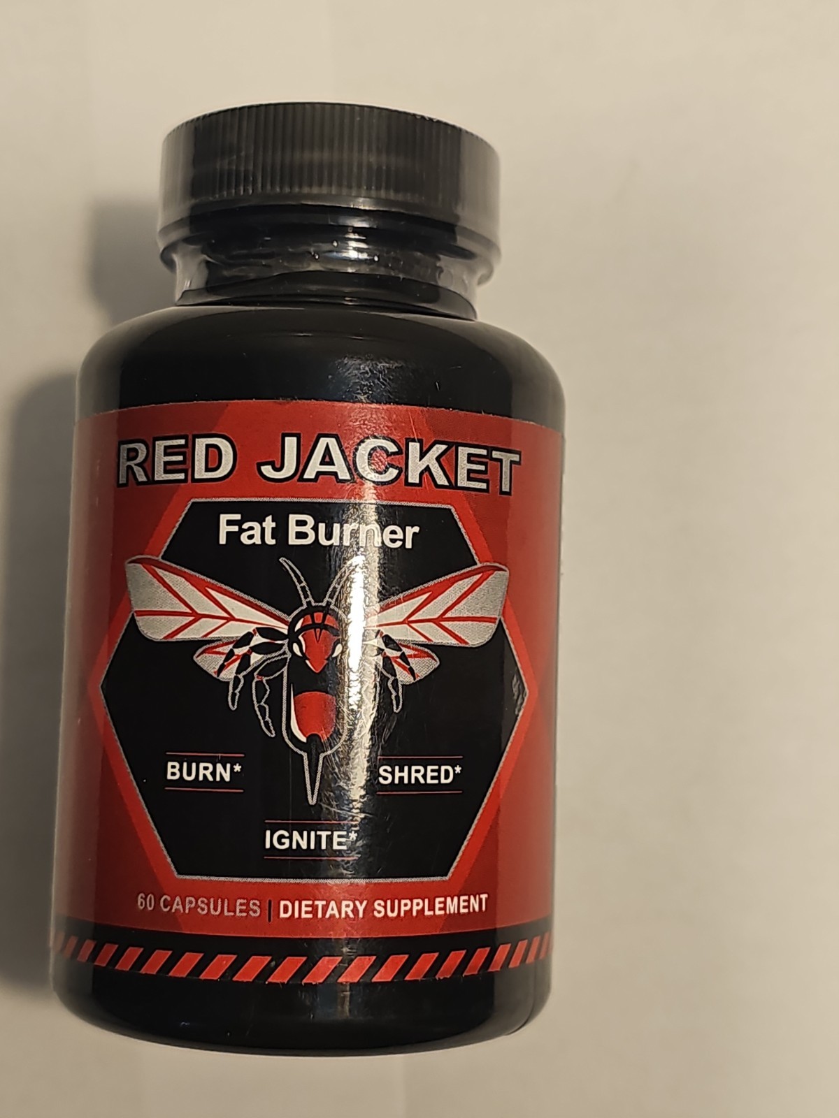 Red Jacket Fat Burner 60 Capsules Exp 7/28. New Sealed Dietary Supplement Bottle