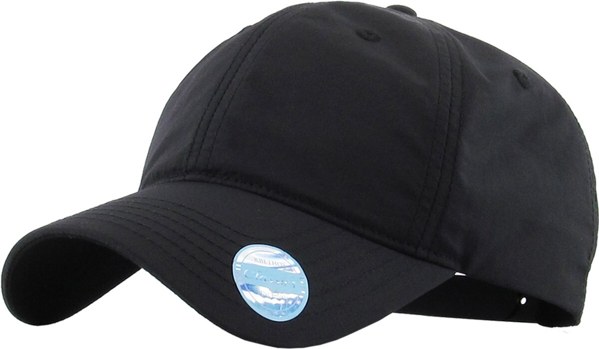 Relaxed Fit Unconstructed Nylon Sports Cap Adjustable Snapback