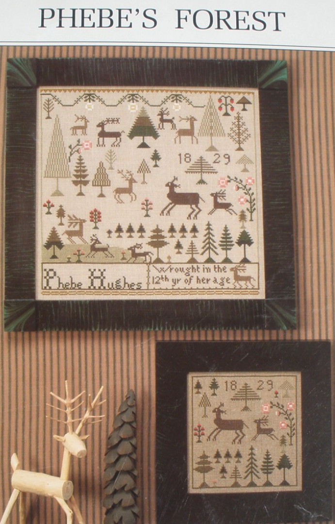 The City Stitcher ~ Phebe's Forest Counted Cross Stitch Chart