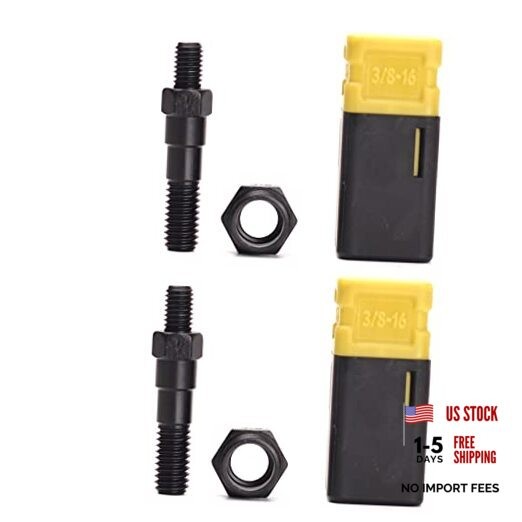 A Series Hand Rivet nut Tool Mandrel and nosepiece (3/8-16 2 Pack)