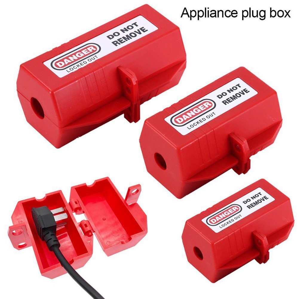 Lockout Box for Electrical Safety Accidental Reconnection Prevention