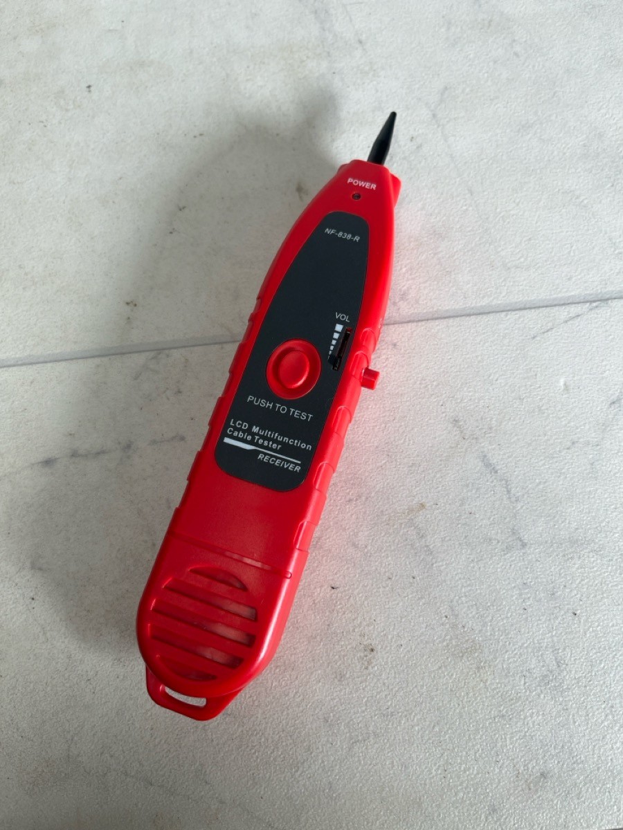 Noyafa NF-838-M LCD Multifunction Cable Tester Emitter with Receiver (A1G000583)