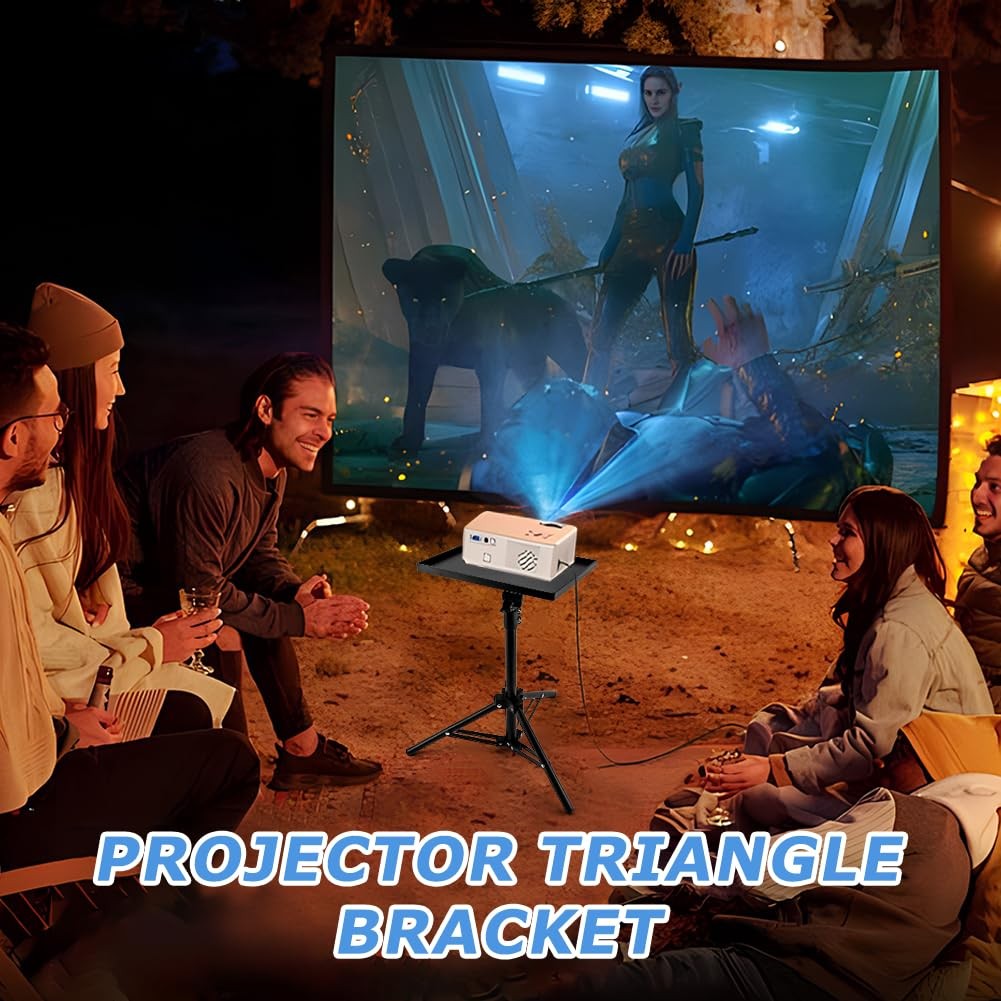 Projector Tripod Stand Portable Laptop DJ Equipment Studio Mount Adjustable