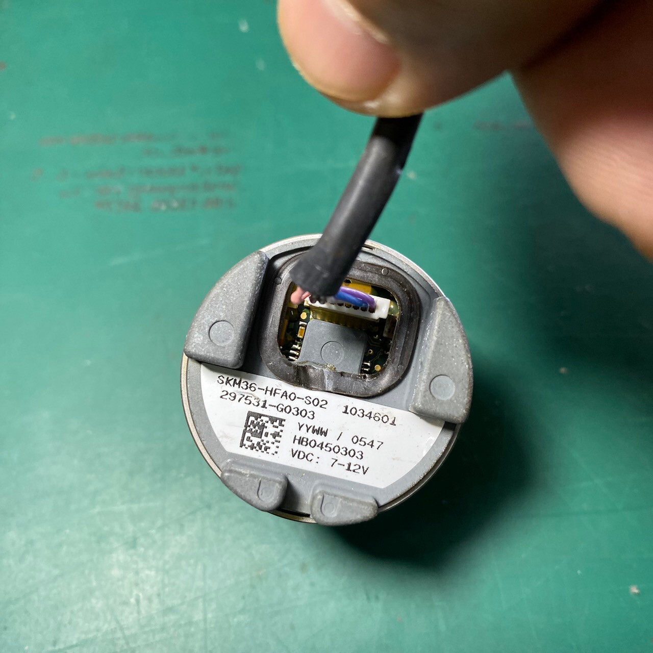 SICK SKM36-HFA0-S02, Industrial Encoder as photo, for Rexroth Servo, sn:Random
