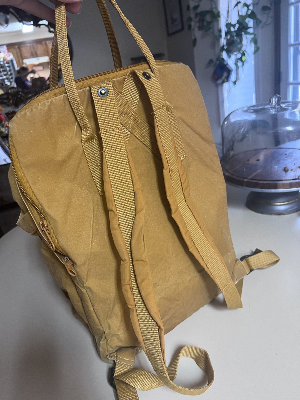 Fjallraven Kanken Mustard Backpack