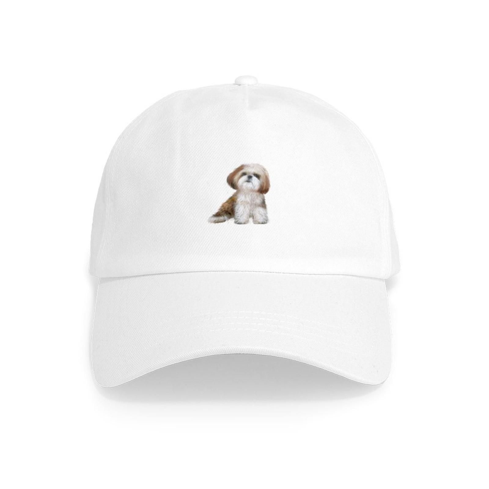 CafePress Shih Tzu (Red Wte) Cap Classic Baseball Cap (1408600599)