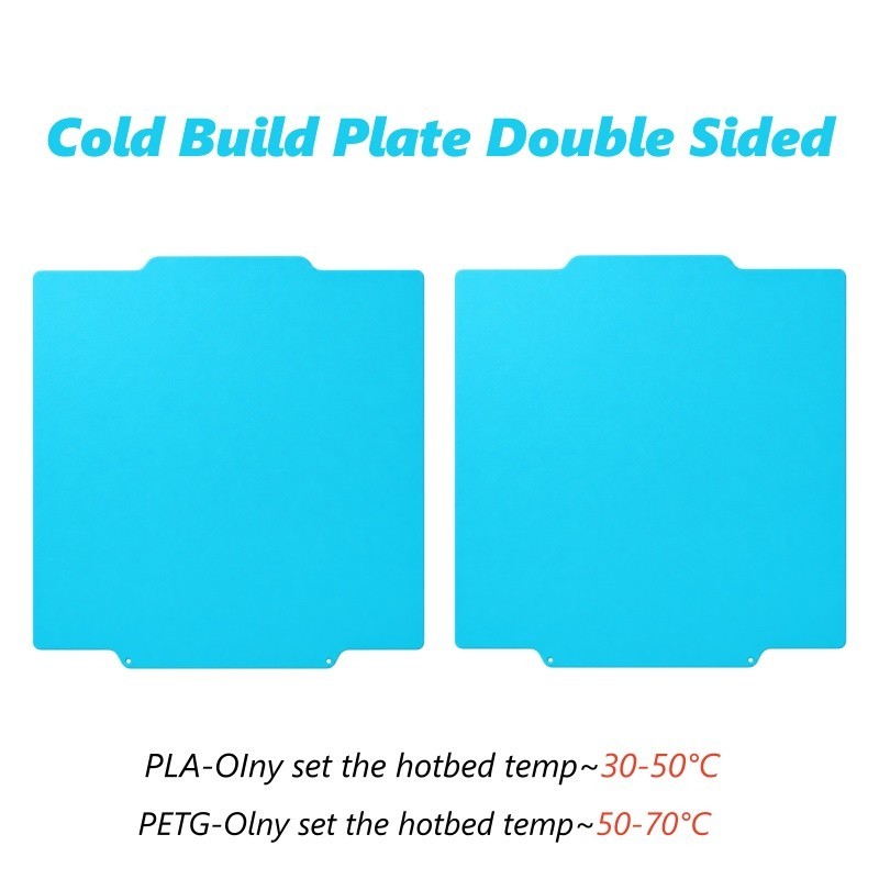 Cold Build Plate, Double Sided PEI Spring Steel Board for Flashforge Creator 5 P