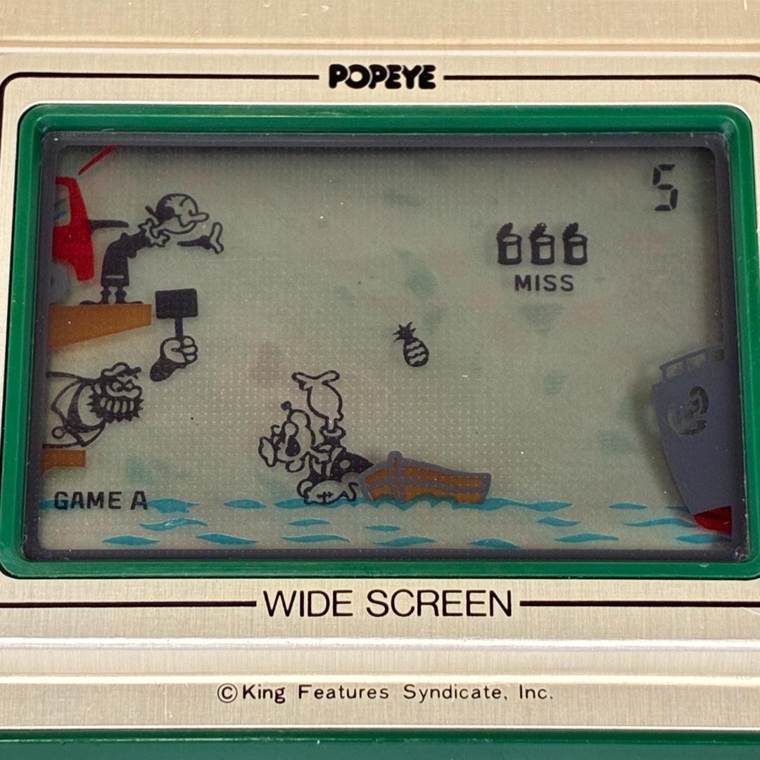 Working Game & Watch Popeye PP-23 Nintendo