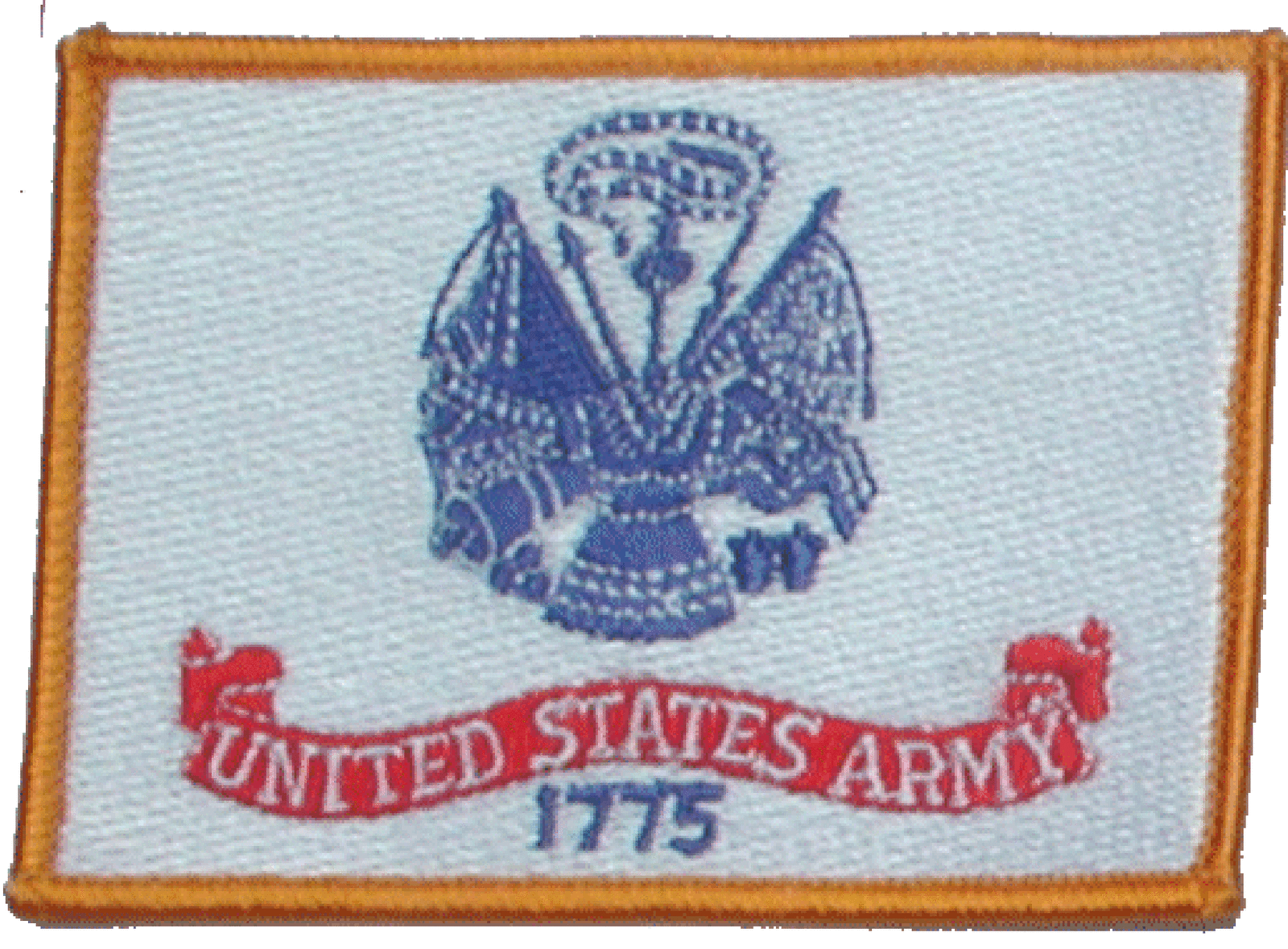 Support Our Troops Yellow Ribbon Patch 3" X 1 1/2" Iron-on/sew-on