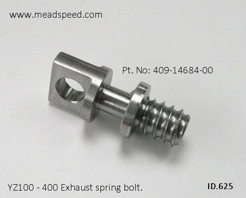 409-14684-00, YZ Yamaha Exhaust Bolt, YZ125 Exhaust Hook Bolt, YZ250 Exhaust,