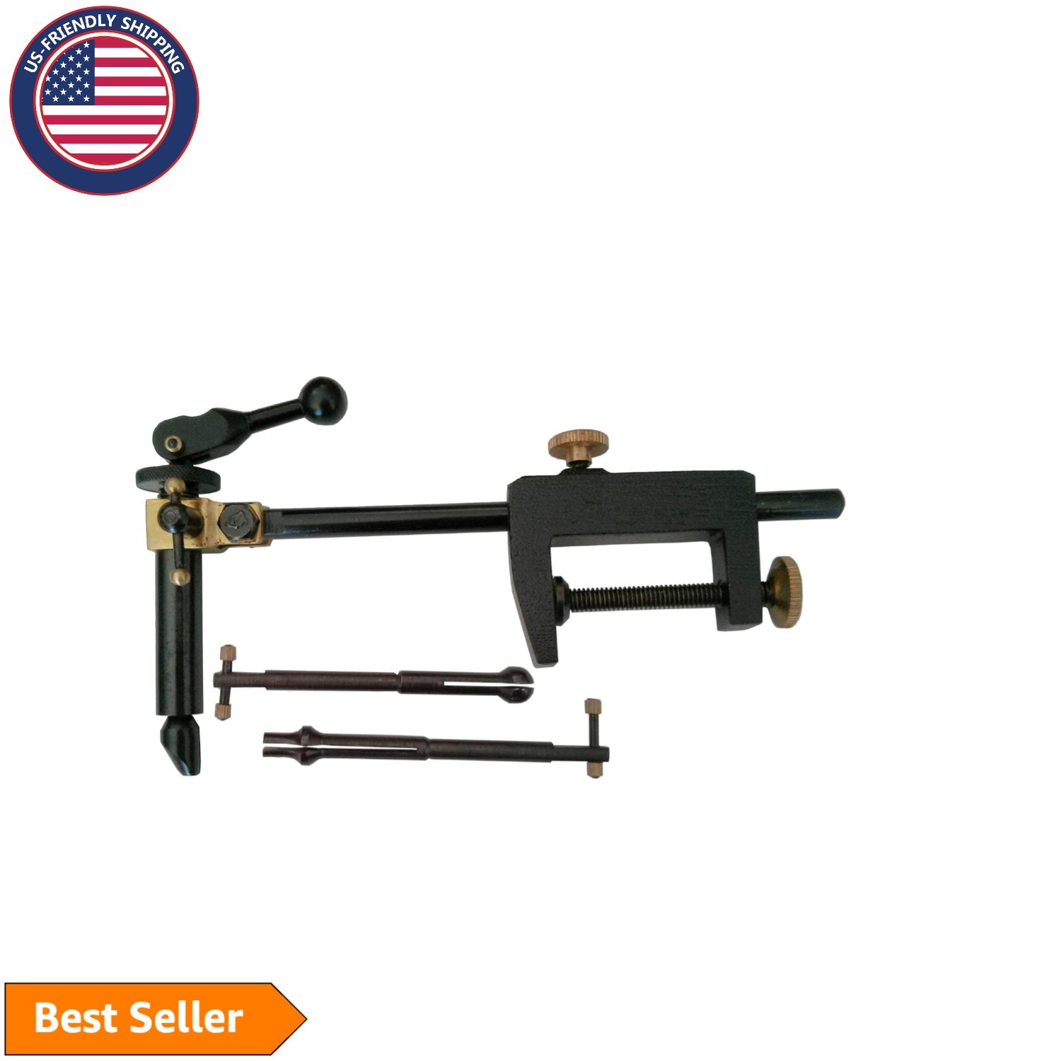 102 Supreme Rotary Fly Tying Vise - 360° Rotation for Flawless Fly Creation