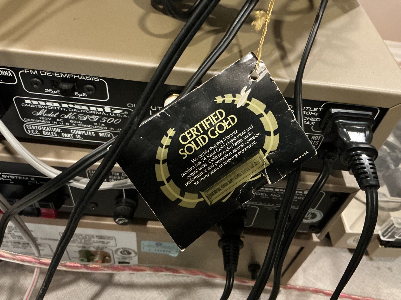 Marantz 500 Series Full System Vintage