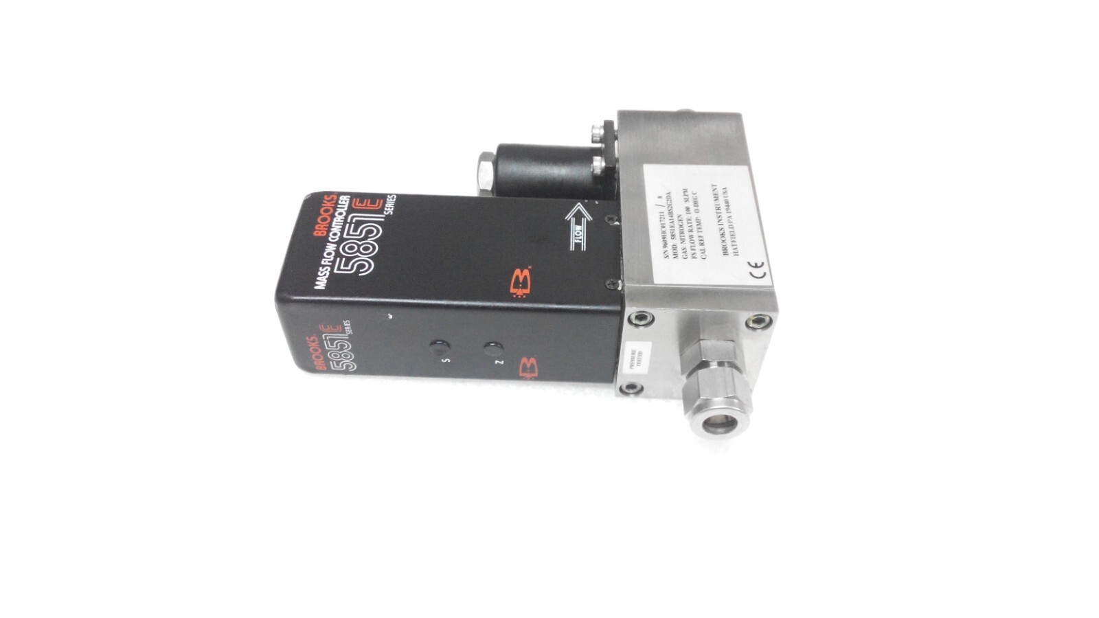 BROOKS MASS FLOW CONTROLLER 5851EA14BS2G2DA