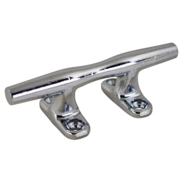 Sea-Dog Open Base Chrome Plated Cleat, 4", 044604-1