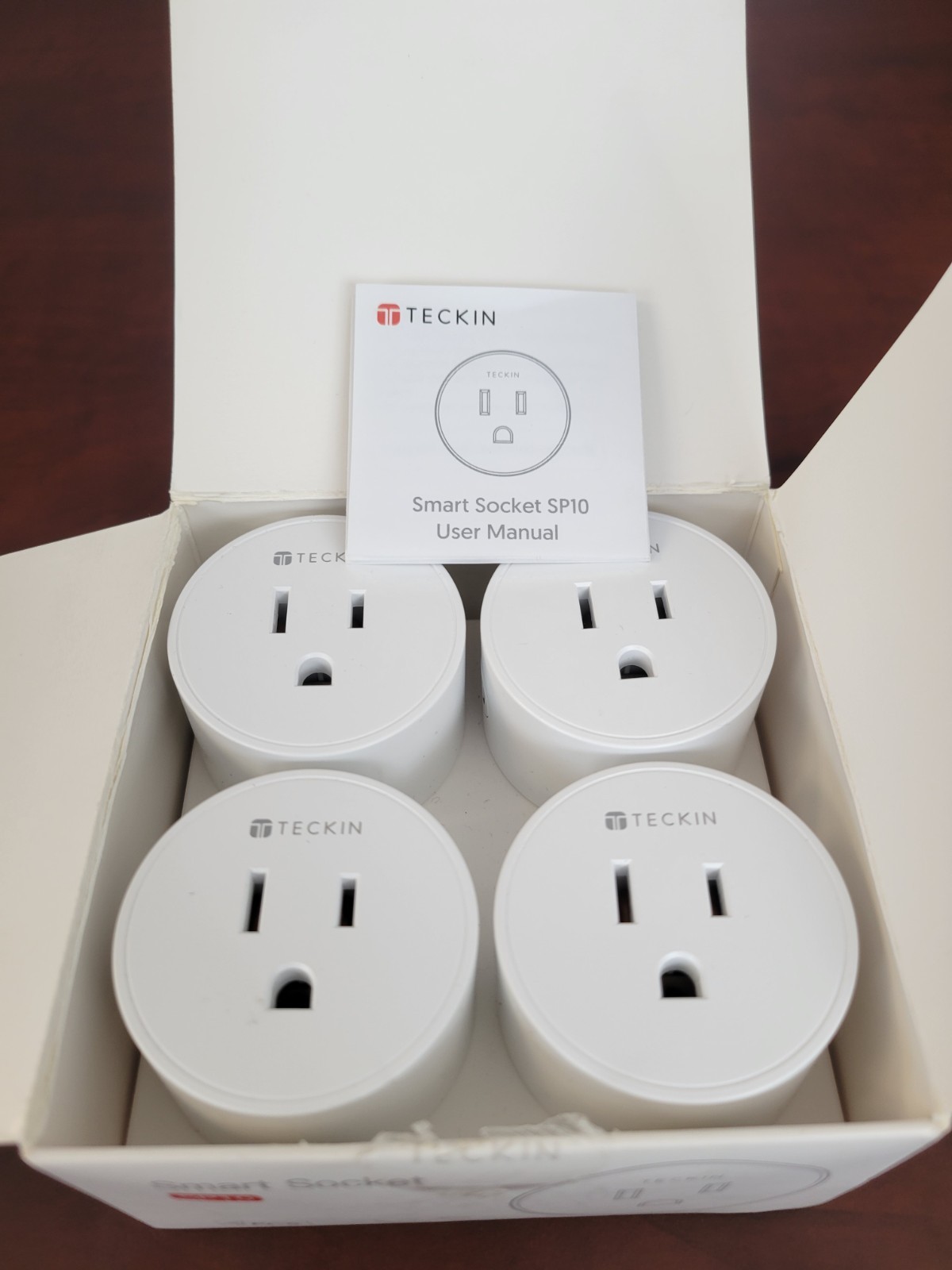 TECKIN SP10-4 Smart Outlet Plugs works with Amazon Google Home Smart Things