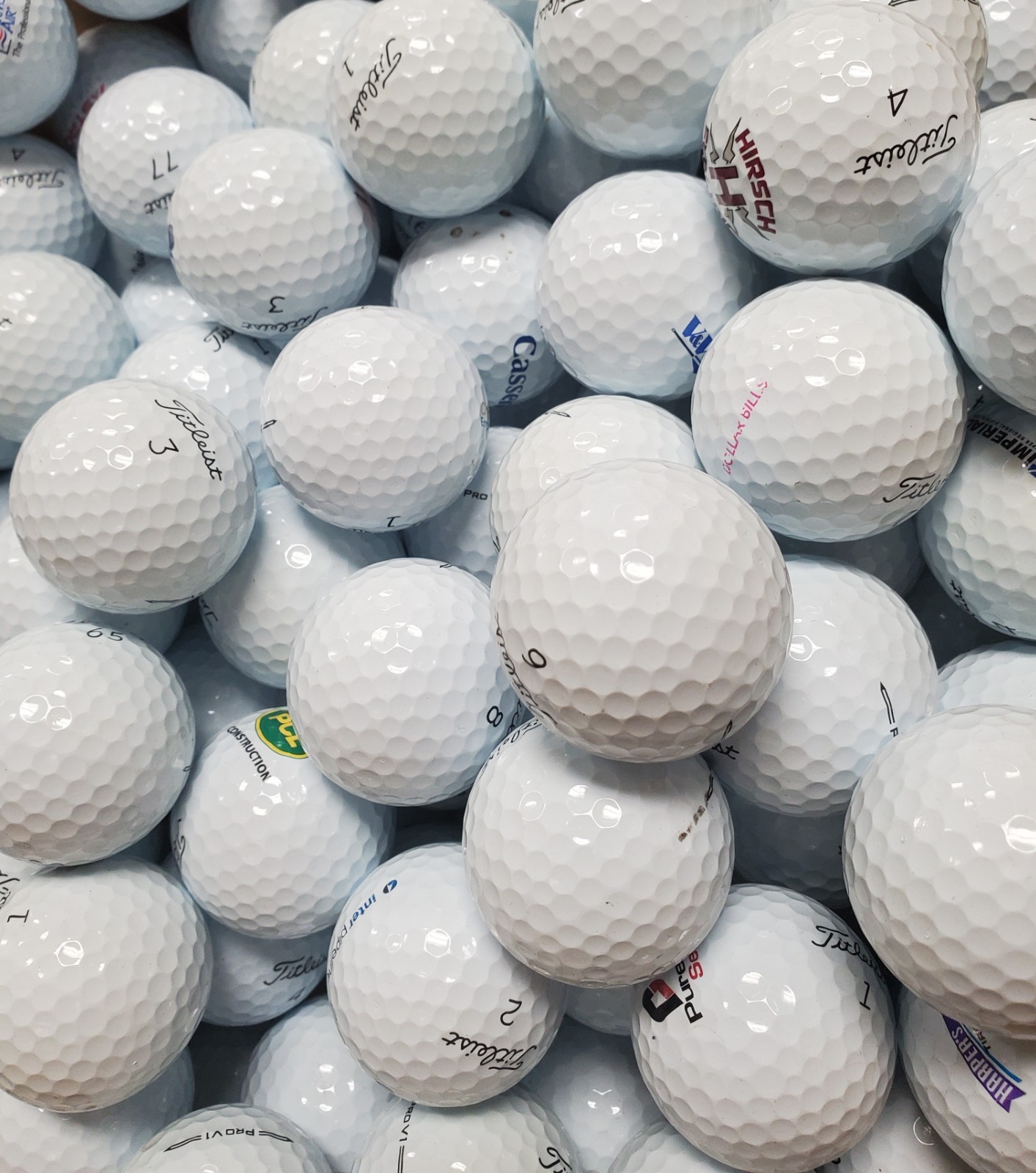 Titleist Pro V1 2023/2024 AAAAA Mint 100 Used Golf Balls 5A!