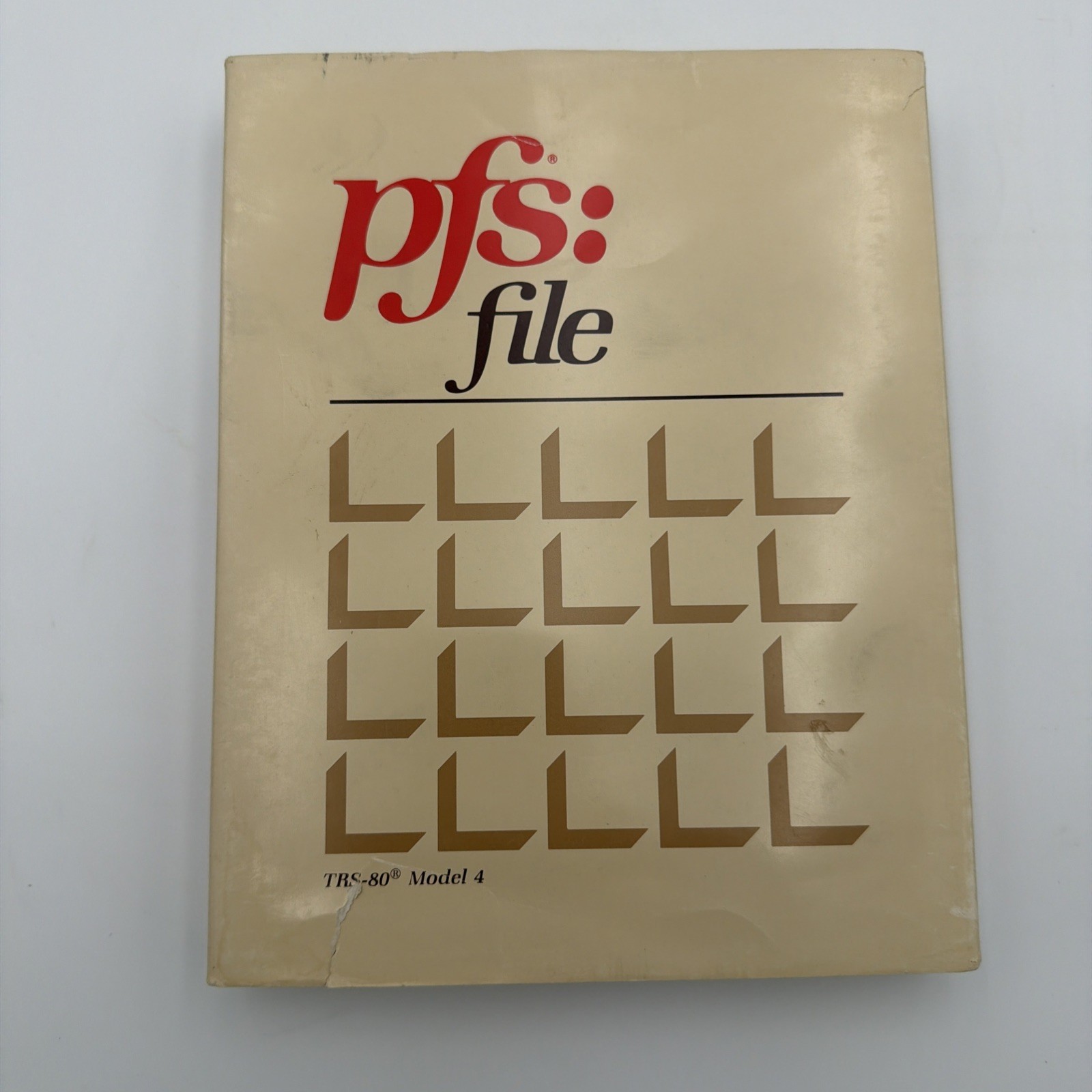 pfs:file TRS-80 Model 4 Software Publishing Corp Disk Tested Working Vintage