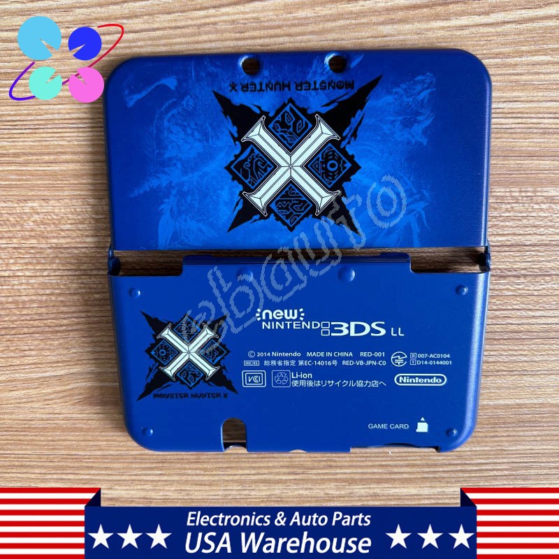 For Nintendo New 3DS XL LL Monster Hunter X Protective Case Cover Housing Shell