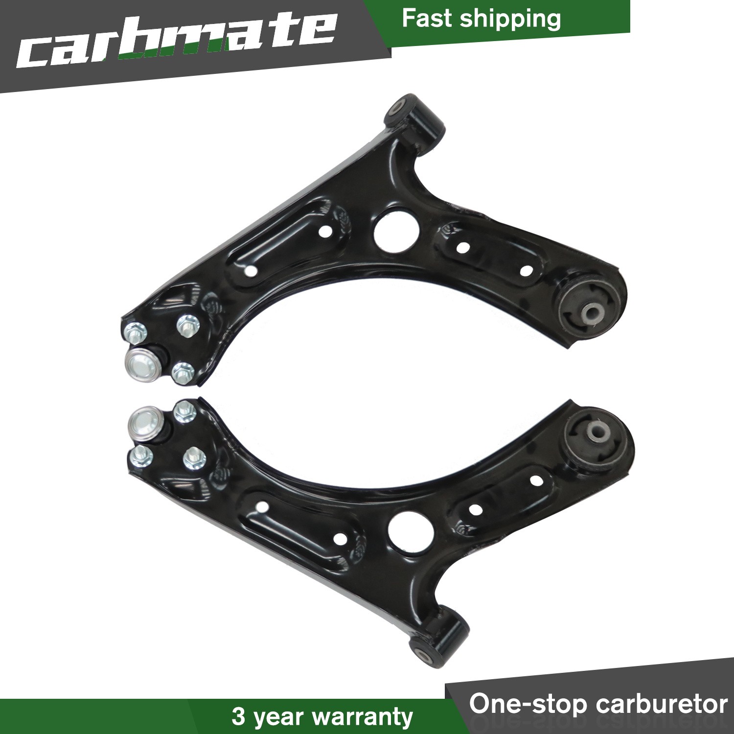 2 PCS Pair Front Lower Control Arms w/ball joints For 2017-20 ELANTRA 54500F3000