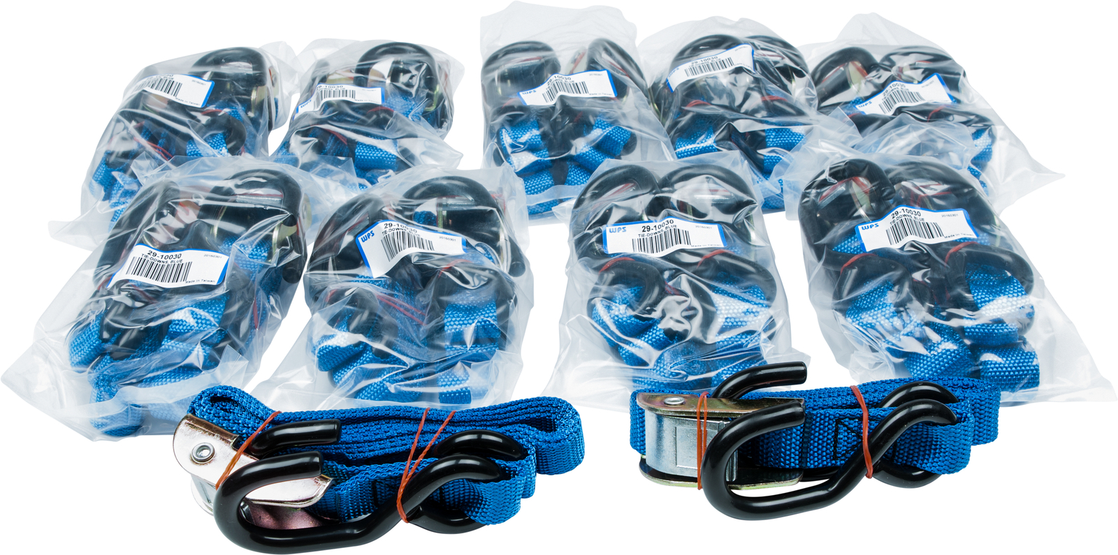 FIRE POWER 1" Tie Down Blue 10/Pairs 21263BULK