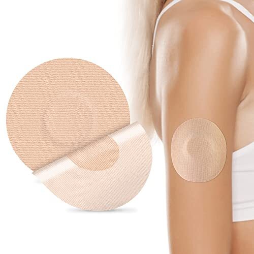 Freestyle Adhesive Patch Waterproof Libre 2/3 Sensor Cover Flesh Flexible,25Pack