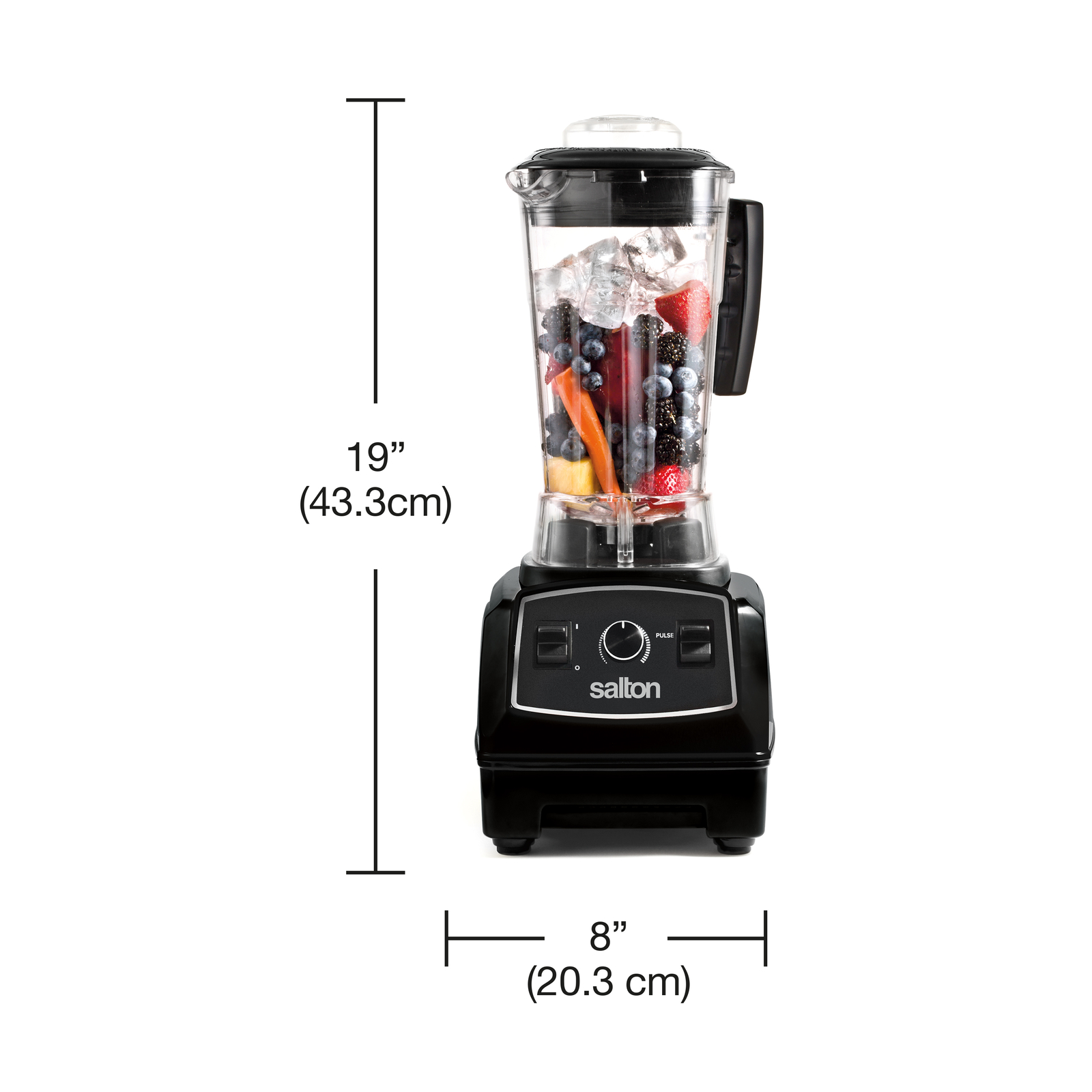 Salton Power Blender - 2 Liter - Professional Grade - 8 Blade - 1500w - NEW