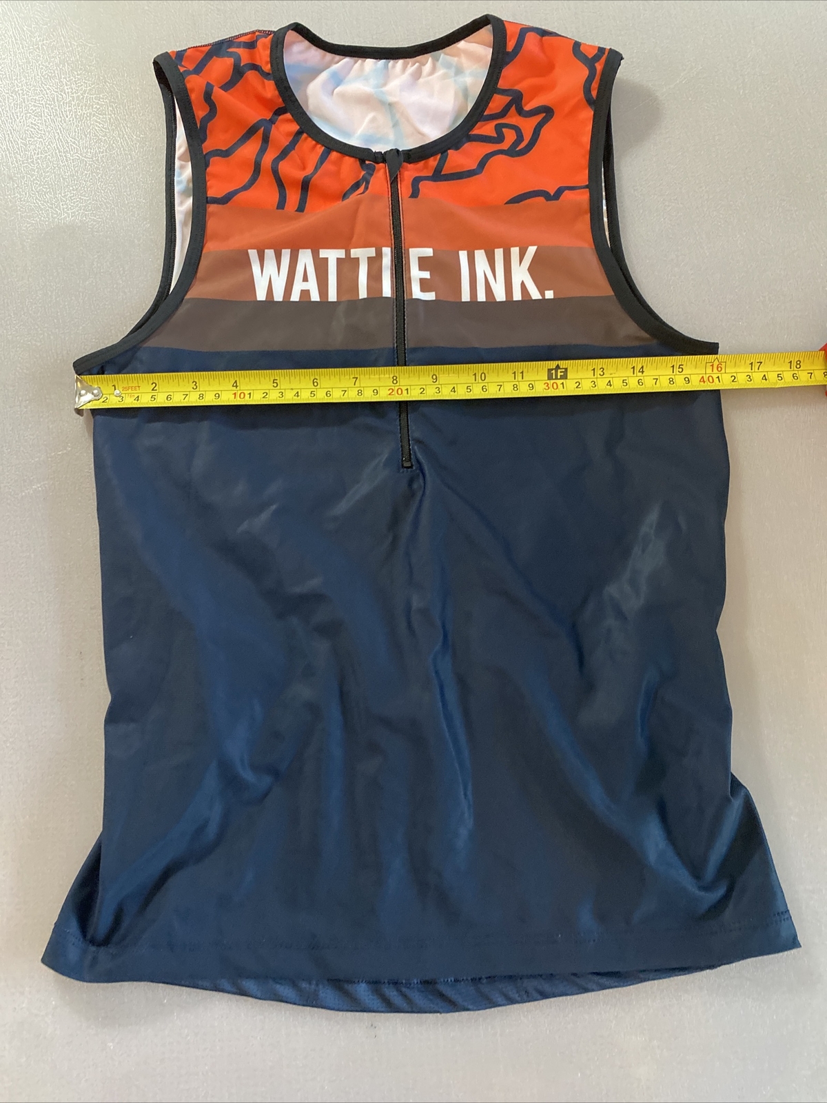 Wattie Ink Men’s Tri Triathlon Top Medium M (8852-22)