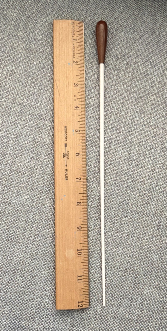 Mollard 12” CONDUCTING BATON Walnut With Protective Case