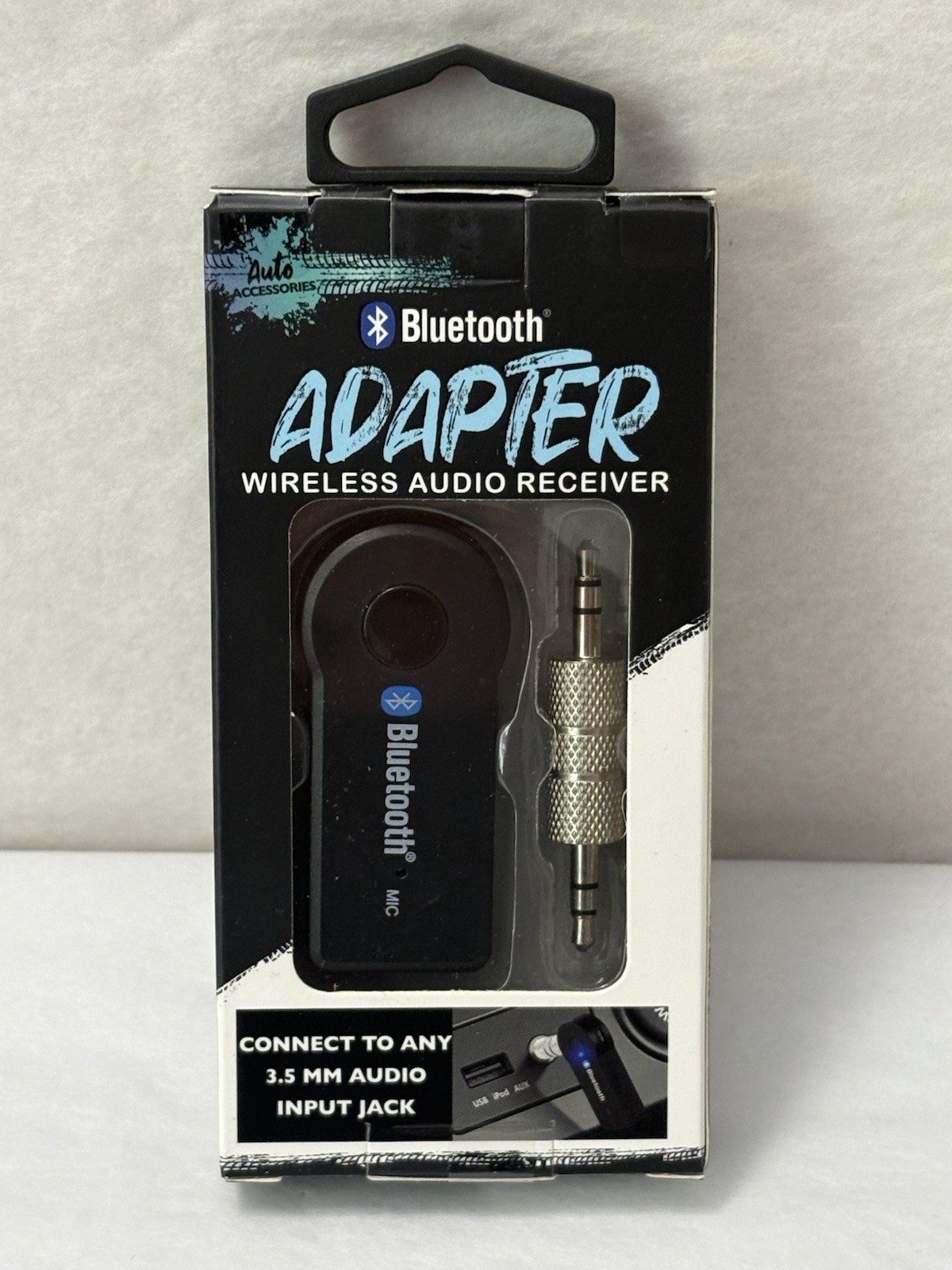 Bluetooth Adapter Wireless Audio Reciever Connect To Any 3.5mm Input Jack  (SH7)