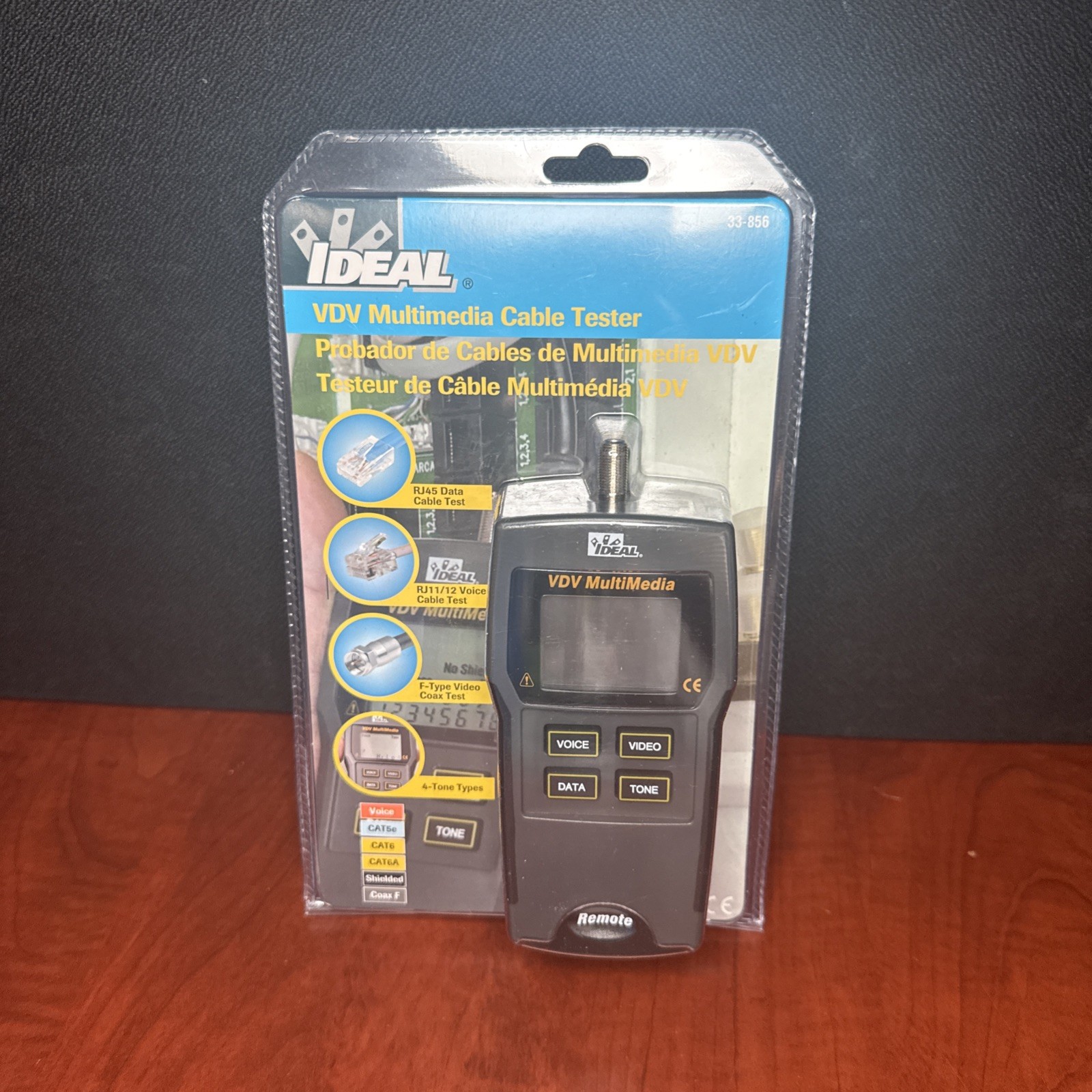 IDEAL 33-856 VDV Multimedia Cable Tester New (5359)