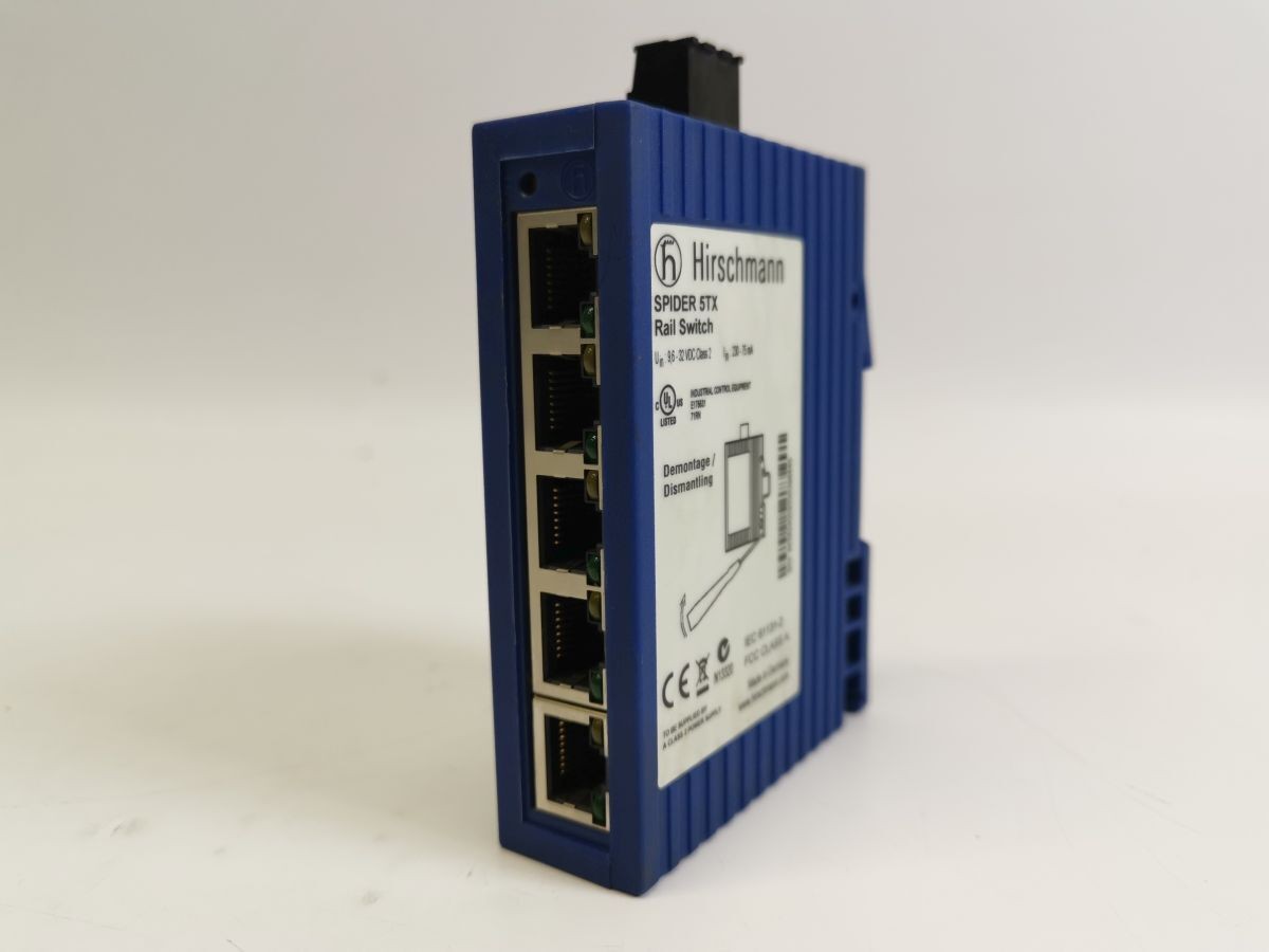 Hirschmann Spider 5TX Rail Switch