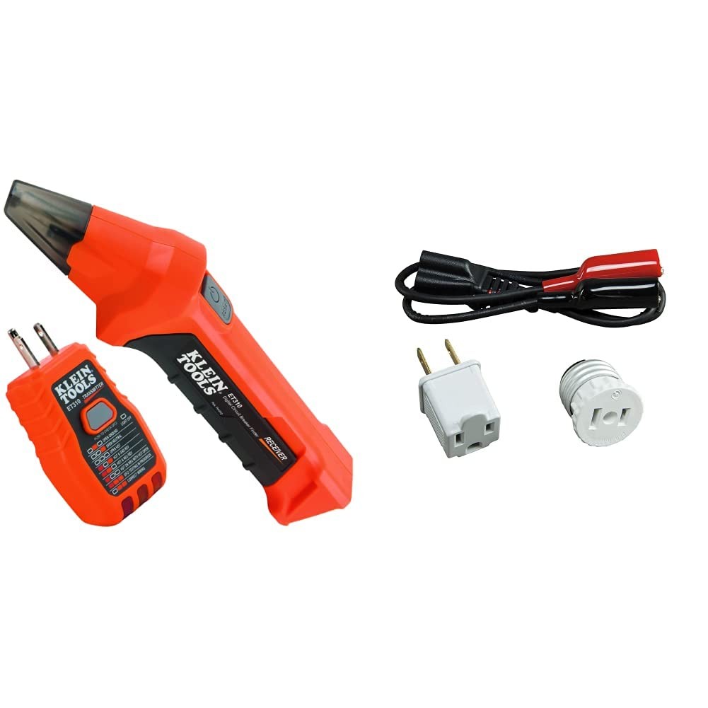 Klein Tools Circuit Breaker Finder and Tester Kit Clear