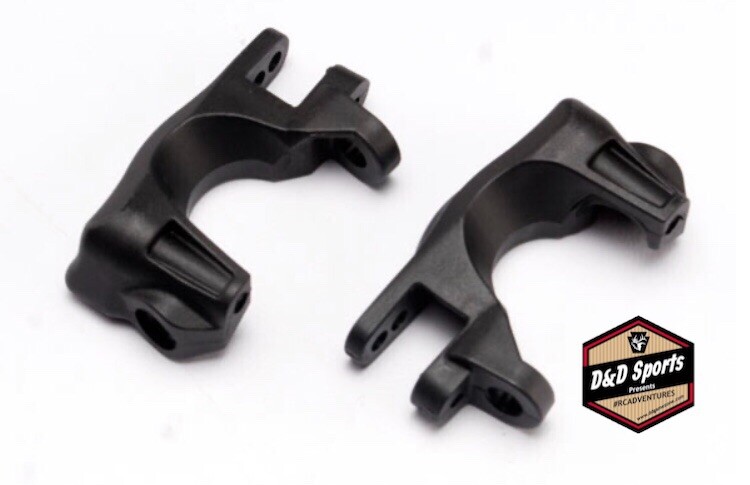 Traxxas 6832 - Plastic Left & Right Caster Blocks C-Hubs, Black