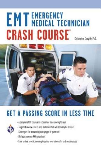 EMT (Emergency Medical Technician) Crash Course Book + Online (EMT Test P - GOOD