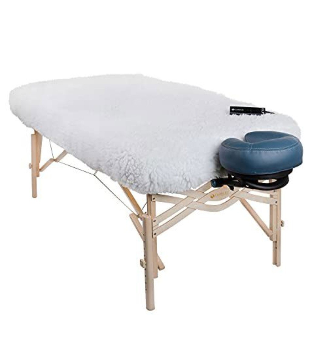 Massage Table Warmer Heated Pad Fleece Digital 135°F Auto Shut Off Spa Salon
