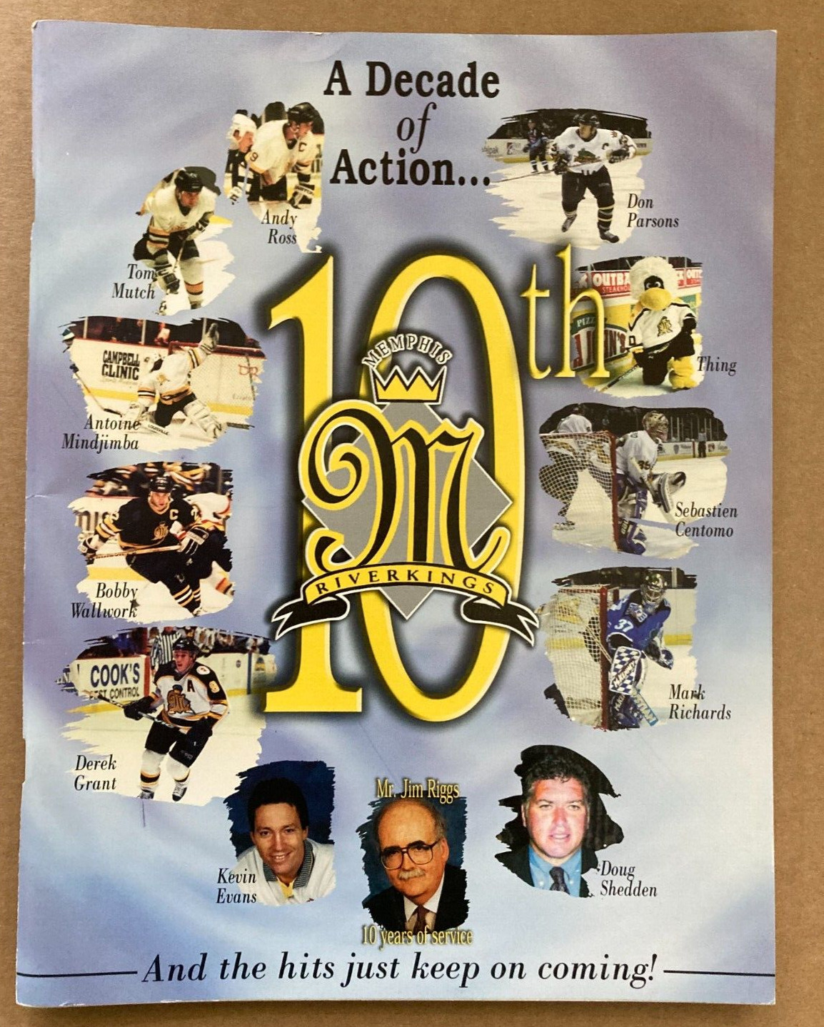 Memphis RiverKings , A Decade of Action, 2001,  Rare