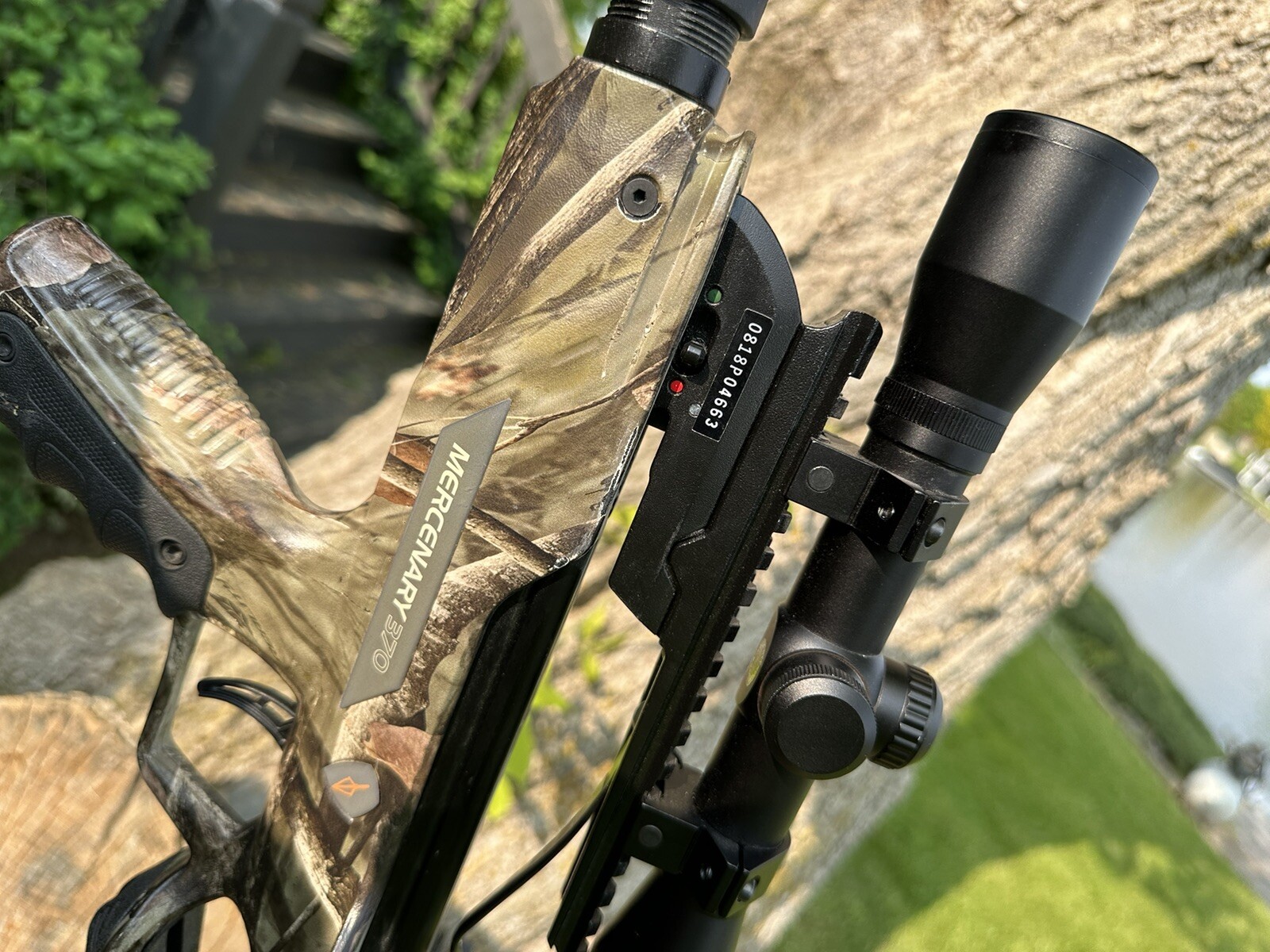 Center Point Mercenary 370 370 Crossbow with 4x32 scope