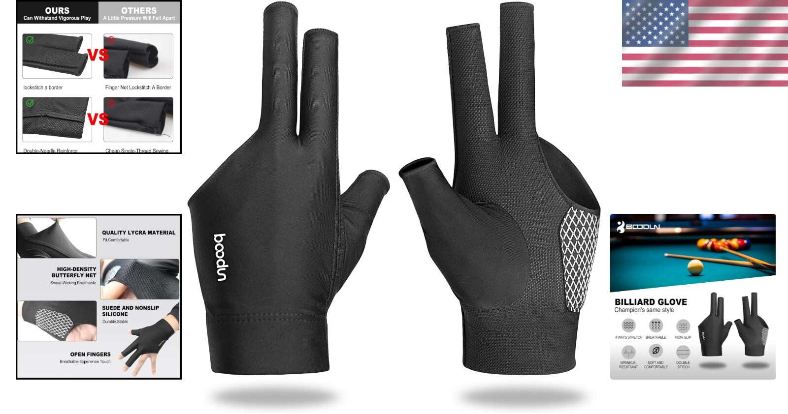 Billiards Glove