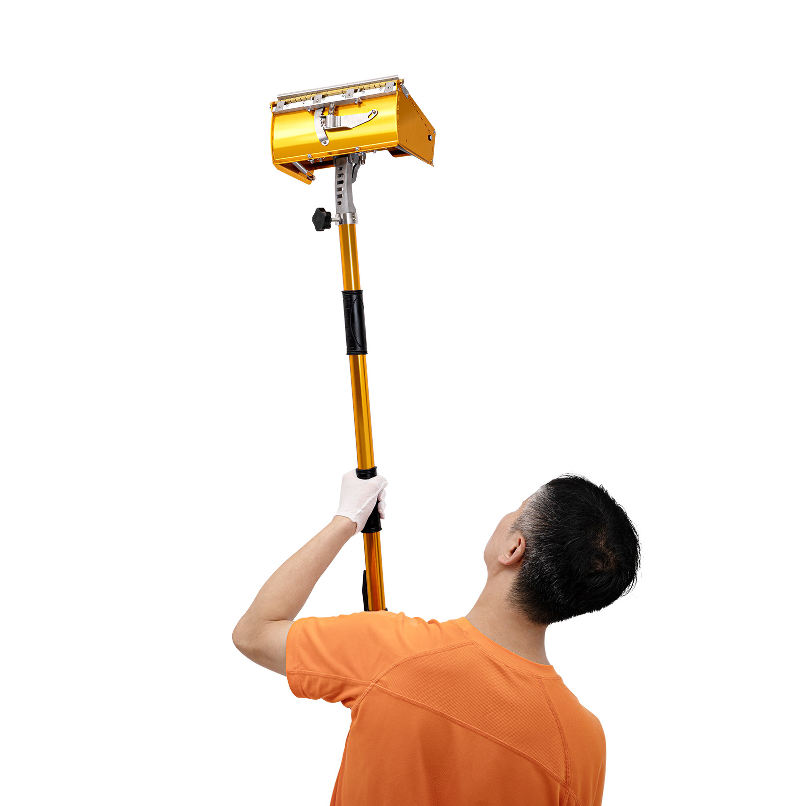 Drywall Finishing Tools Set w/ Flat Boxes + Adjustable Extendable Handle