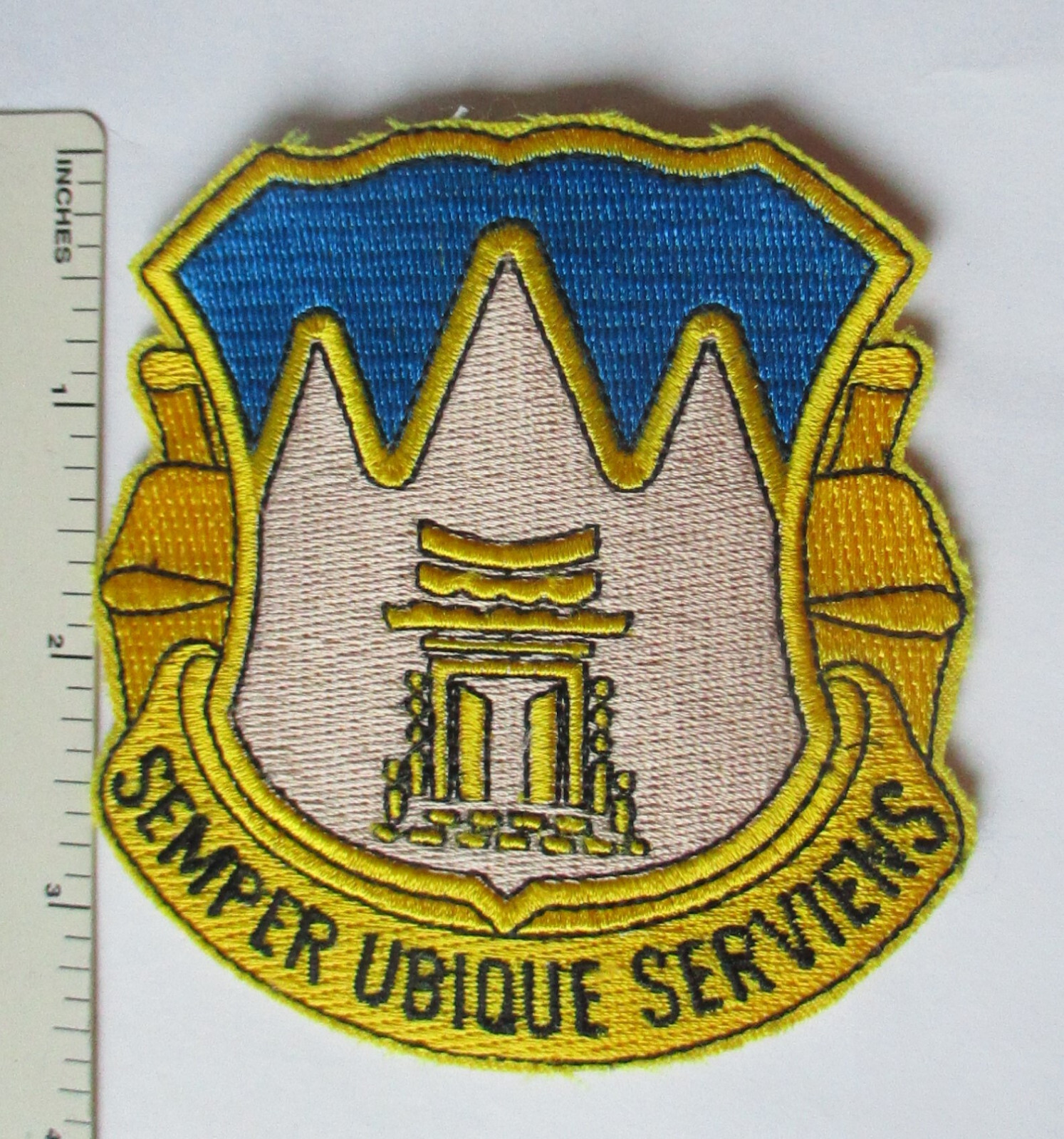 540th SUPPORT BATTALION US ARMY POCKET PATCH Made for VETERANS & COLLECTORS