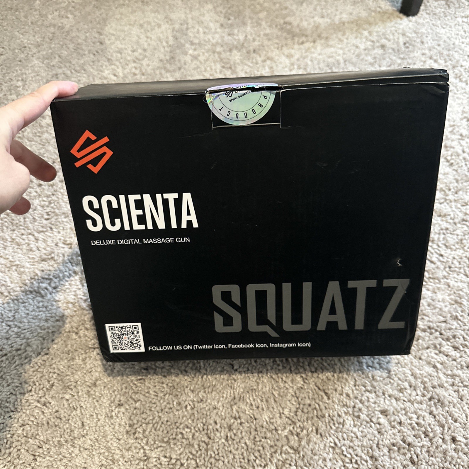 Squatz Portable Electric Massage Gun