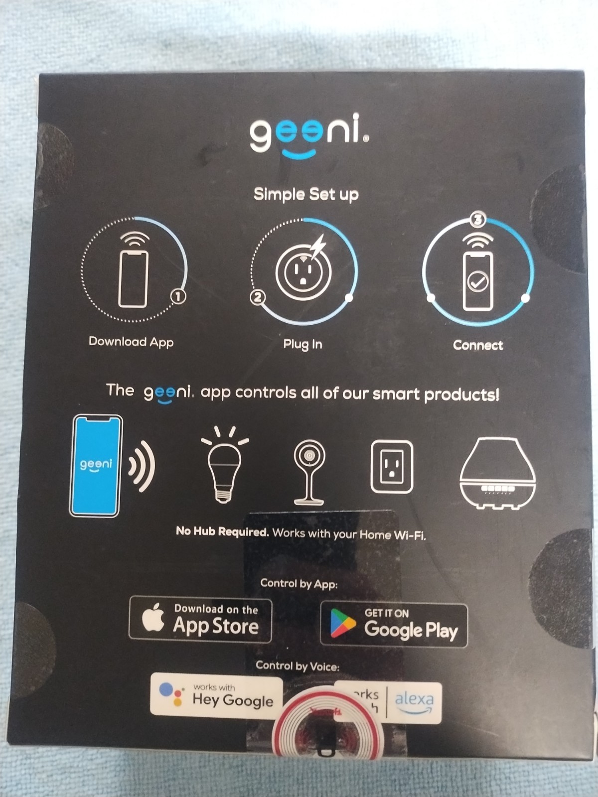 Geeni DOT Smart Wi-Fi Outlet Plug with Voice Control (2 Pack)