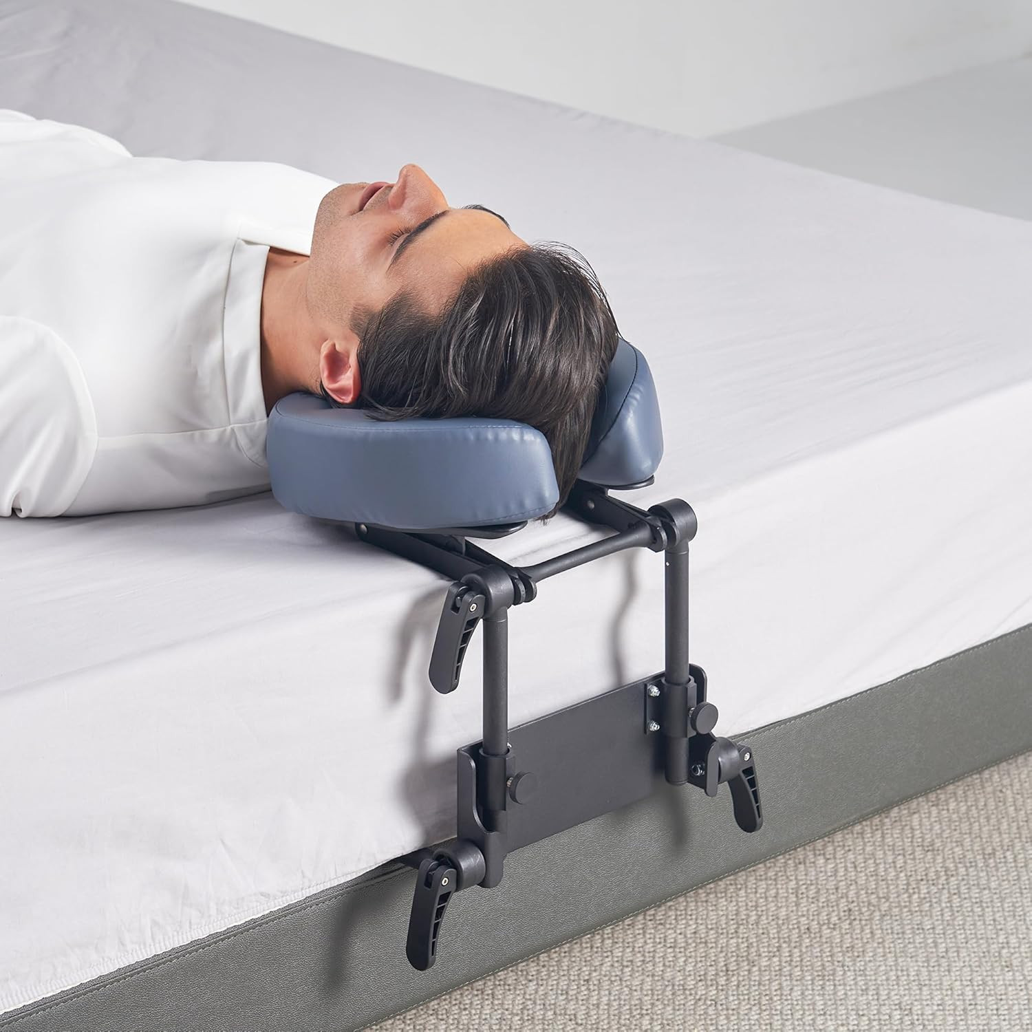 Master Massage Home Use Sleeping Mattress Top Massage Kit-Adjustable Headrest Fa