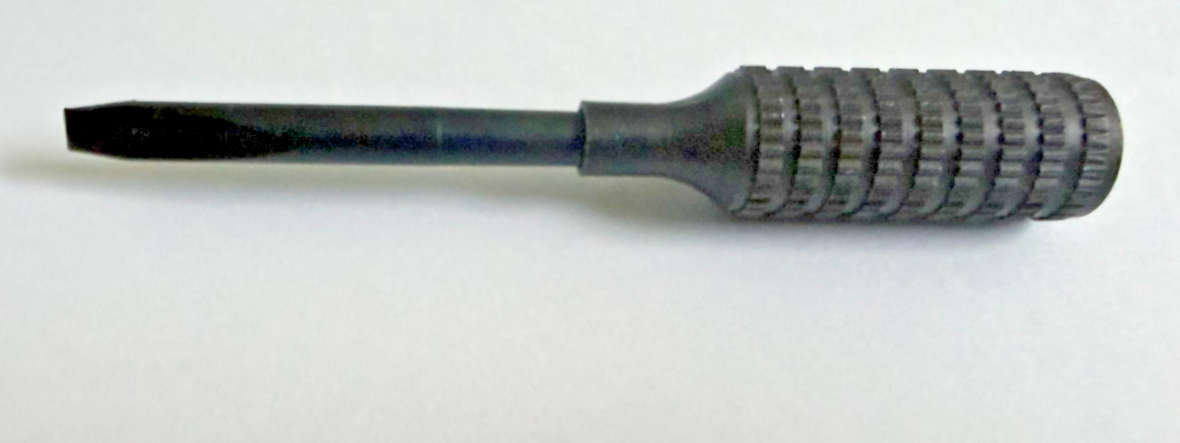 Vintage Smith & Wesson 9 Row Knurled Steel Sight Adjustment Tool Screwdriver