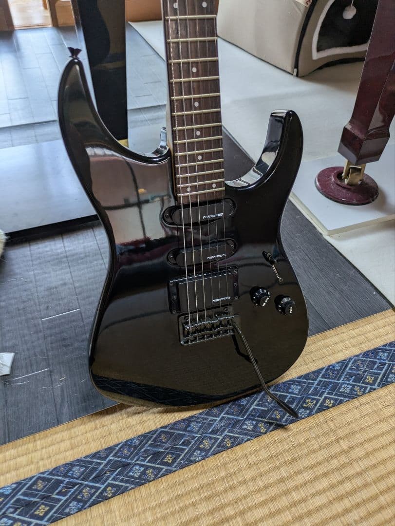 FERNANDES Electric Guitar Black Fernandes Stratotype