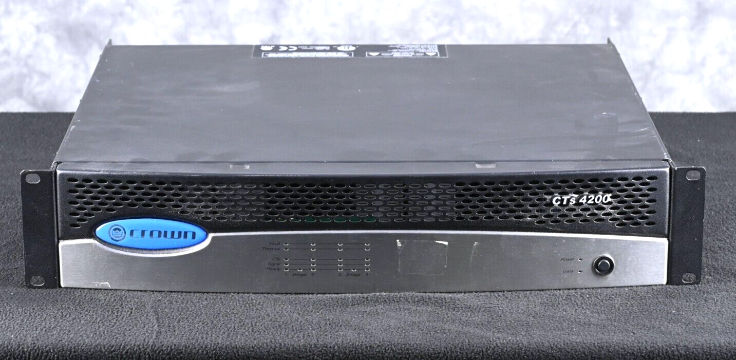 Crown CTs 4200 4-Channel Professional Power Amplifier