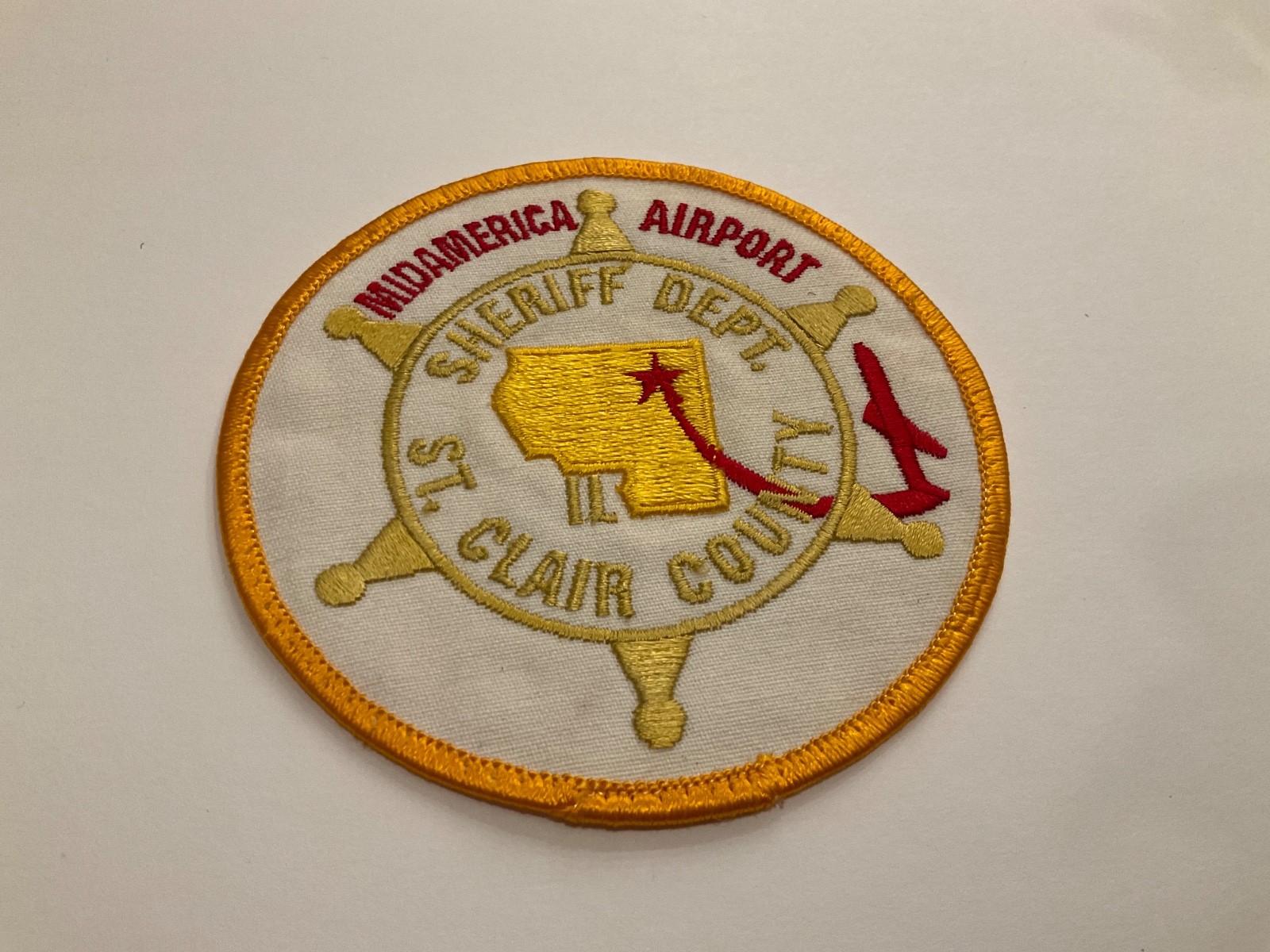 Mid America Airprt St Clair County Sheriff State Illinois Il Police