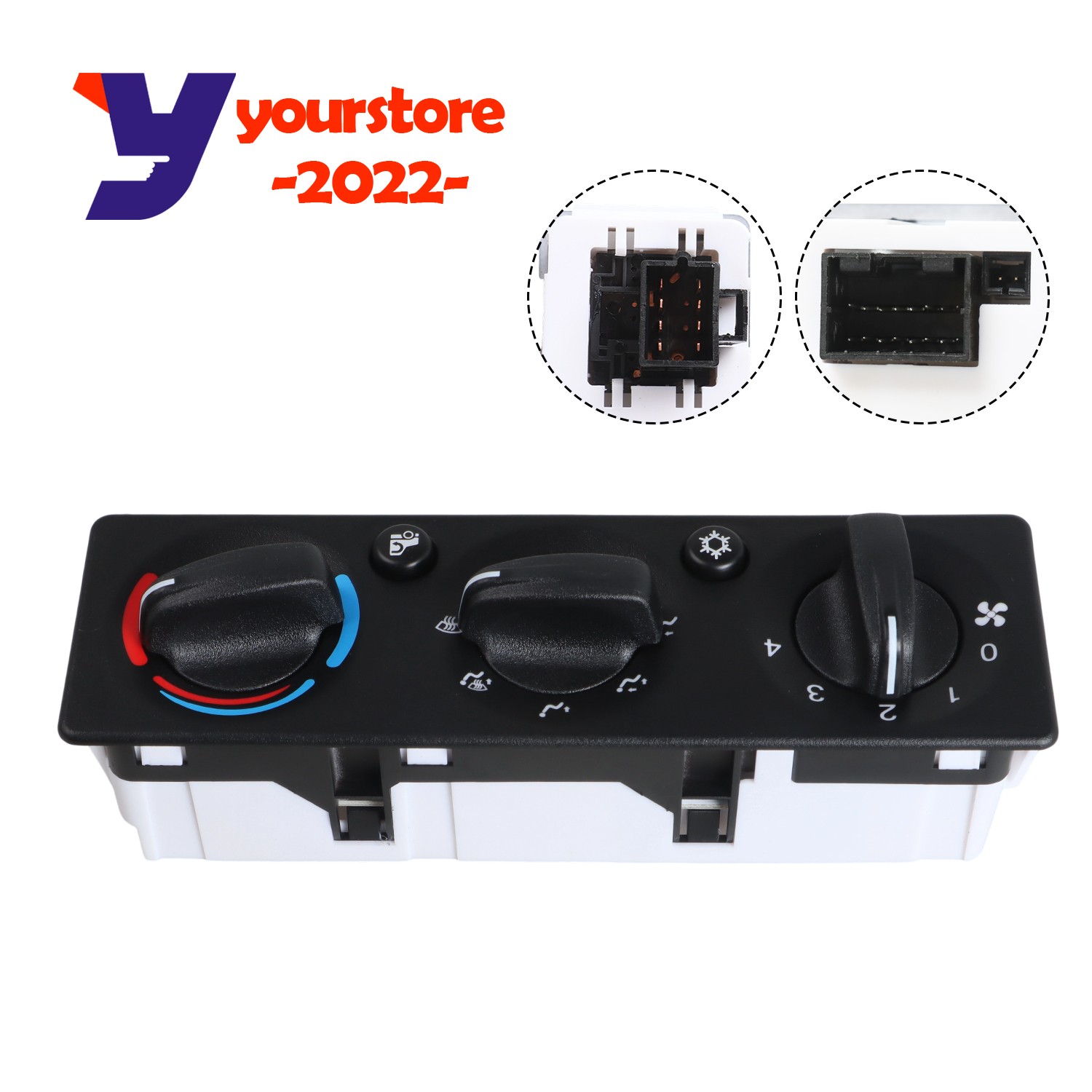 AC Temperature Control Panel HVAC for 2008-2020 Kenworth T270 F21-1034-100